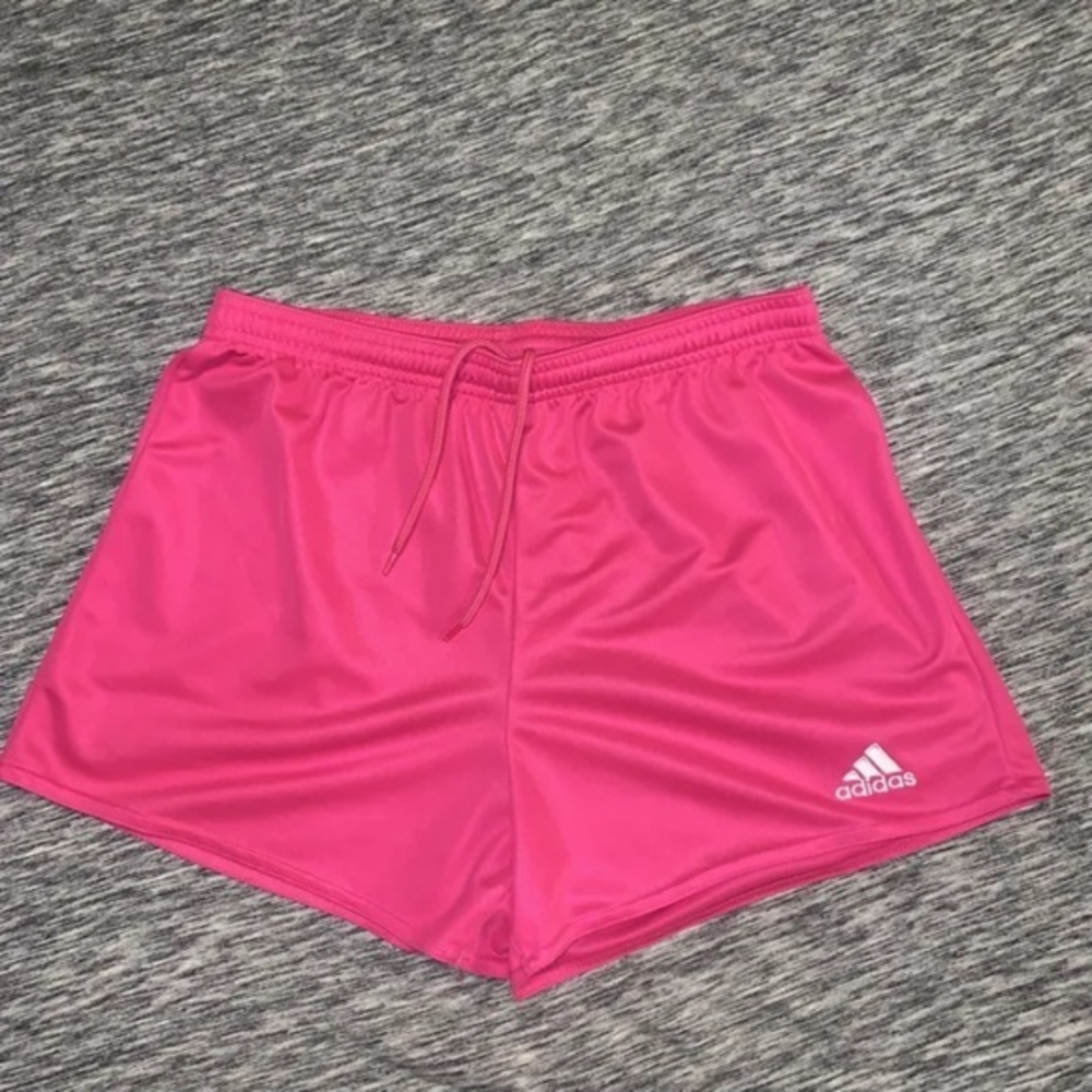 Adidas Size  Medium Girls Aeroready  Shorts Hot‎ Pink